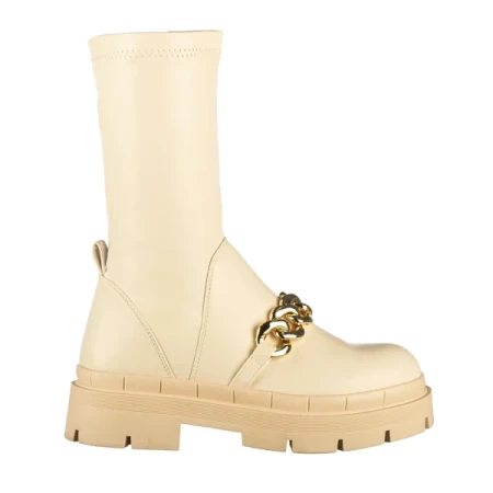 Annabel bézs női csizma