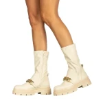 Annabel bézs női csizma