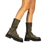 Annabel zöld női csizma