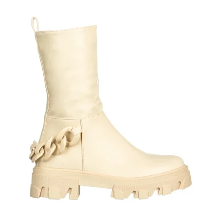 Adelie bézs női csizma