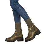 Calysta zöld női csizma