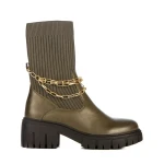 Calysta zöld női csizma