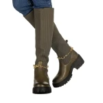 Catlin zöld női csizma