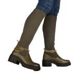 Catlin zöld női csizma