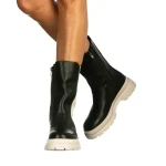 Ery zöld női csizma