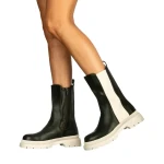 Ery zöld női csizma