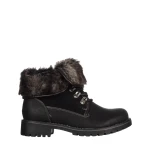 Voghi fekete női bakancs