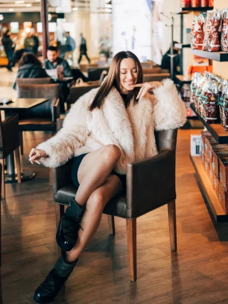 Galena zöld női csizma lakkozott ökológiai bőrből és textil anyagból