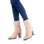 Marlyn bézs női bokacsizma