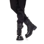 Layla fekete női bakancs