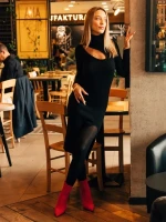 Adisia fukszia női bokacsizma textil anyagból