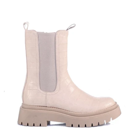 Pampa bézs női csizma