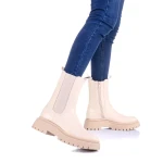 Pampa bézs női csizma