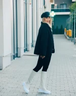 Silvira bézs női csizma