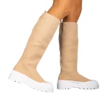 Silvira camel női csizma