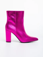 Natasza fukszia, női csizma, ökológiai bőrből