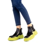 Amitilia zöld női bakancs