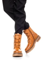 Biela camel női bakancs