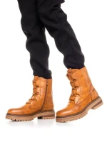 Biela camel női bakancs