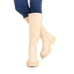 Wema bézs női csizma