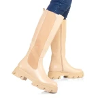 Wema bézs női csizma