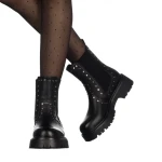 Sediv fekete női csizma