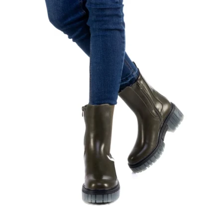 Lyana zöld női csizma