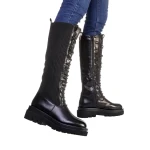 Elidia fekete női csizma