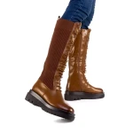 Elidia camel női csizma