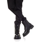 Amina fekete női bakancs