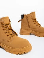 Kandi tevebarna, női bakancs, ökológiai bőrből