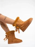 Taryn tevebarna, női csizma, textil anyagból