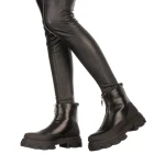 Priva fekete női csizma