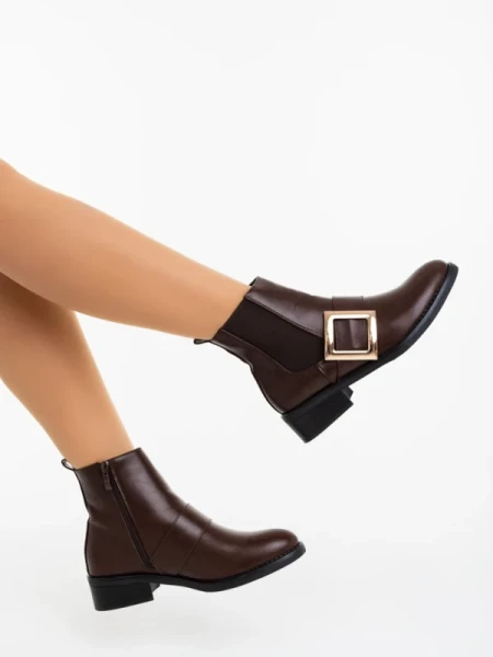 Vitera barna női bokacsizma ökológiai bőrből