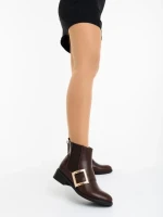 Vitera barna női bokacsizma ökológiai bőrből