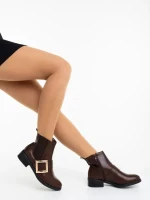 Vitera barna női bokacsizma ökológiai bőrből
