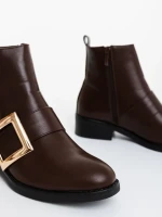 Vitera barna női bokacsizma ökológiai bőrből