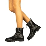 Dimeca fekete női bokacsizma