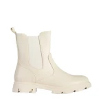 Vashti bézs női csizma, műbőrből készült