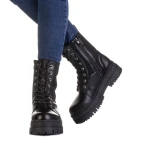 Kima fekete női bakancs