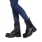 Kima fekete női bakancs