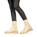 Sorma bézs női csizma