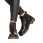 Carty fekete és barna női bakancs