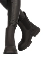 Fonni fekete női bakancs