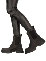 Fonni fekete női bakancs