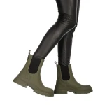 Fonni zöld női bakancs