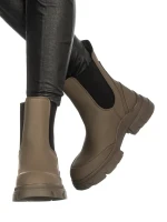 Fonni khaki női bakancs