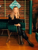 Cathryn zöld, női csizma, ökológiai bőrből