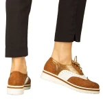 Darme camel alkalmi műbőr női cipő