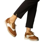 Darme camel alkalmi műbőr női cipő